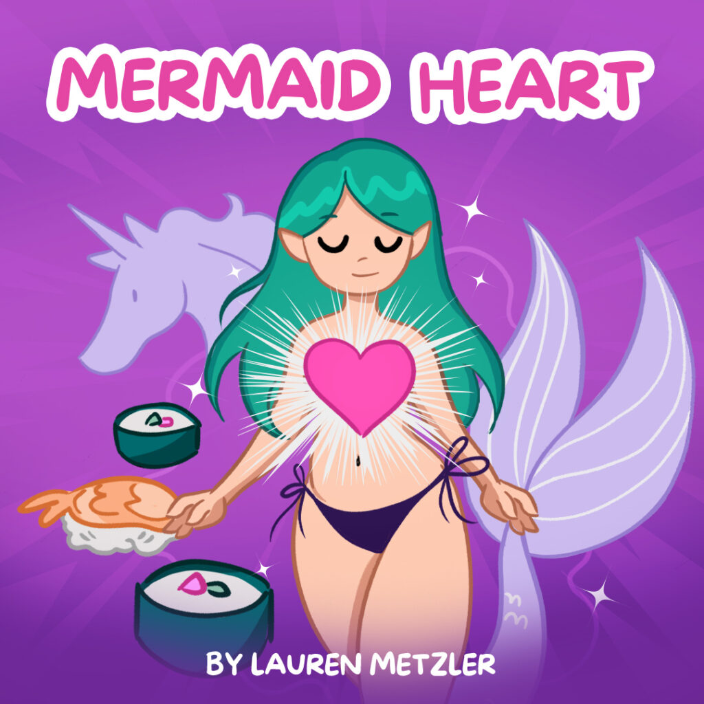 Mermaid Heart comic by Lauren Metzler