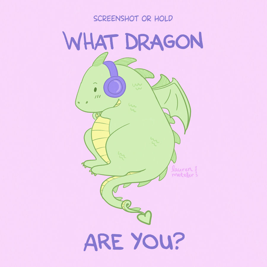 What Dragon Are You game by Lauren Metzler